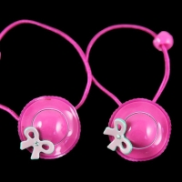 Hat and Bow Hair Elastics