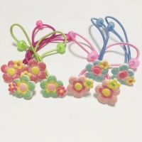 Flower Hair Elastics