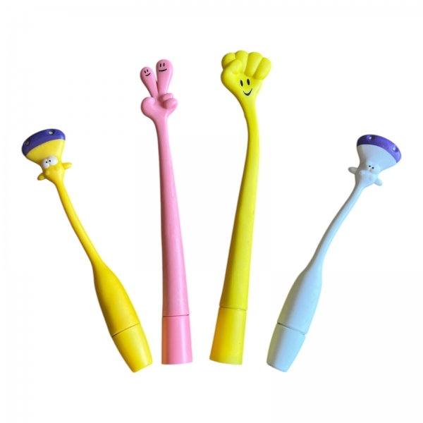 Bendable Cute Animals Ballpoint Gel Pens Novelty Party Gift Bag Fillers Christmas Stockings