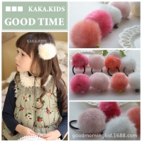 Cute Pompom Hair Clip