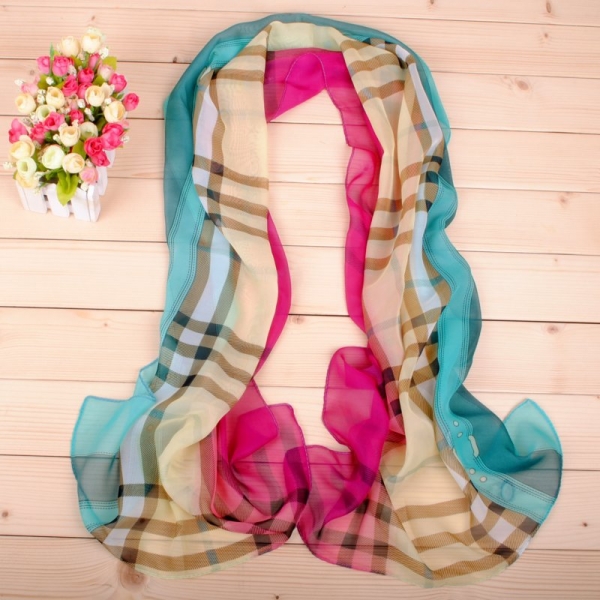 160 50cm Classic Square Patterned X136 Fashion Ladies Scarves Chiffon Scarf Womens Shawls