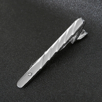 T4-1-003 Mens Metal Silver Gold Tie Clip