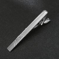 T4-1-005 Mens Metal Silver Gold Tie Clip