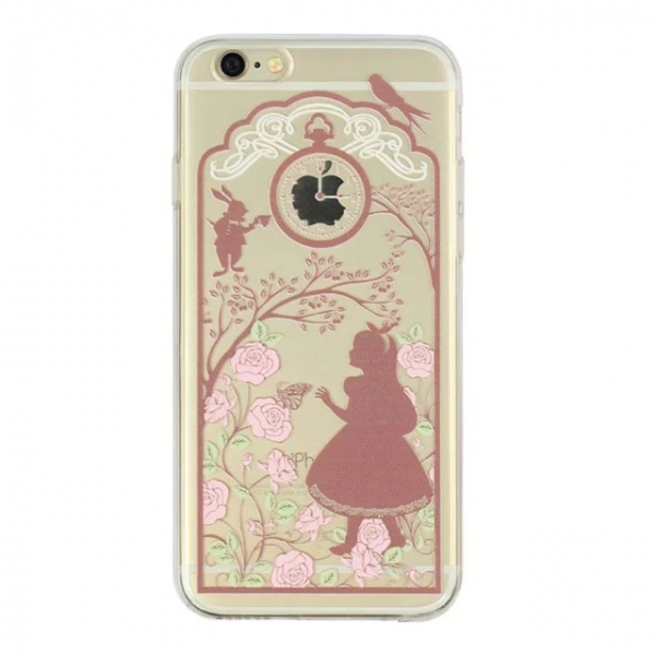Alice in Wonderland Brown iPhone 6 Plus 6S Plus Phone Case