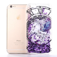 Glitter Liquid Unicorn Purple iPhone 6 Plus 6S Plus Phone Case