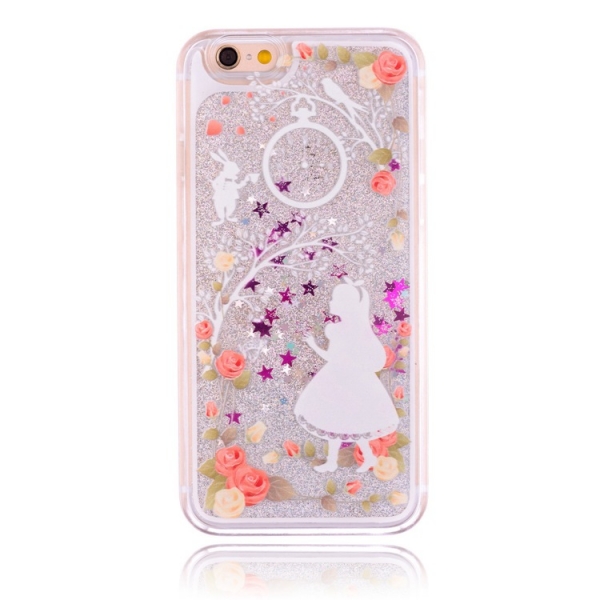 Alice In Wonderland Silver A iPhone 6 Plus 6S Plus Phone Case