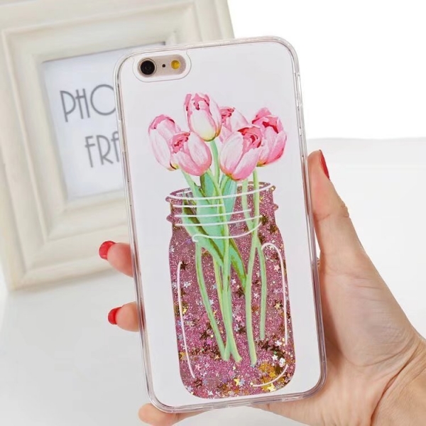 Glitter Liquid - Flower iPhone 11 Pro Phone Case