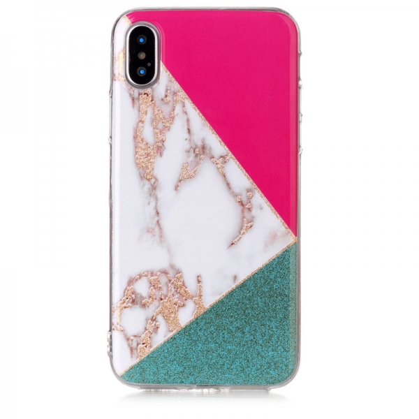 Marble Effect Q iPhone 7 8 Soft Hard Phone Case Cover Clearance Offer