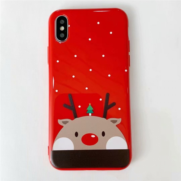 Xmas Reindeer iPhone 6 Plus 6S Plus Phone Case