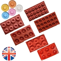 Large Doughnuts Mini Donuts Silicone Mould Chocolate Fondant Jelly Ice Cube Mold