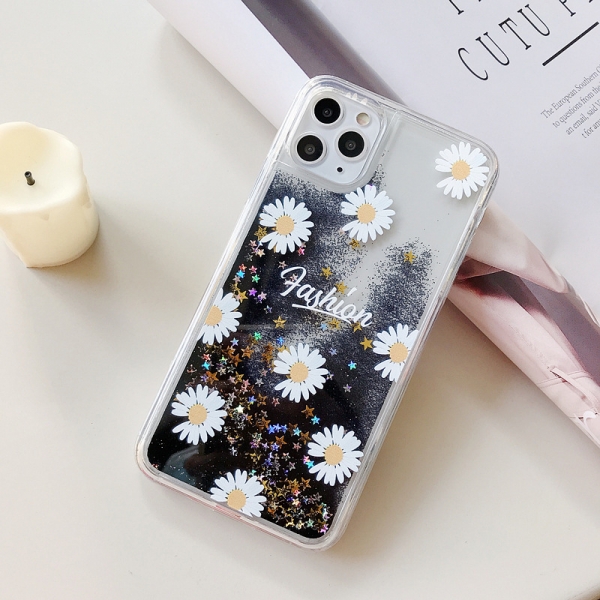 Glitter Liquid - Daisy D iPhone 11 Pro Max Phone Case