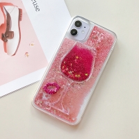 Glitter Liquid - Lip Wine Pink iPhone 6 Plus 6S Plus Phone Case
