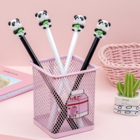 4pk Black White Giant Panda Ballpoint Gel Pens Cute Kids Party Gift Bag Fillers