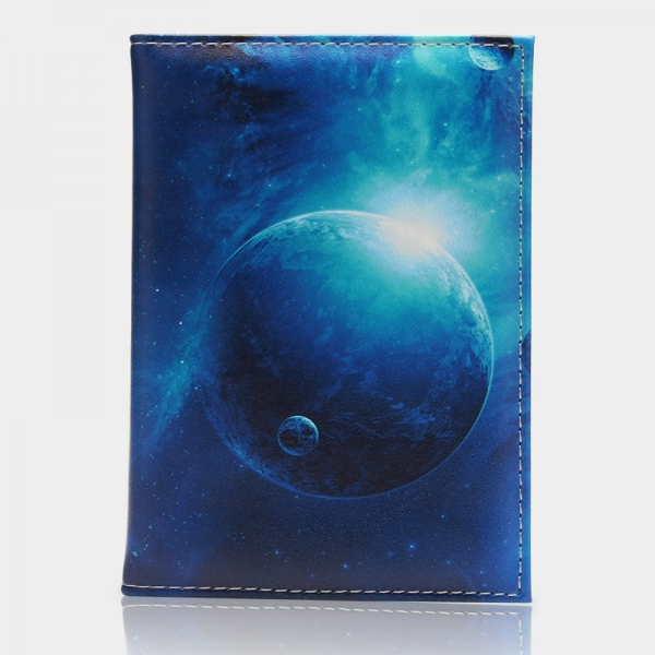 Planet Earth Blue Sky Passport Cover