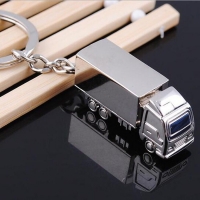 3D Lorry Truck Silver Keyring Mens Christmas Gift For Dad Fathers Day Present