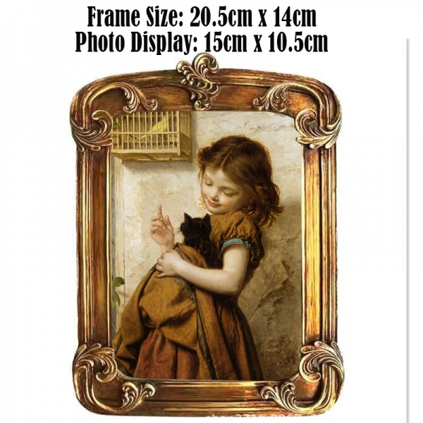 Style 43 6x4 Inch Freestanding Portrait Photo Frame