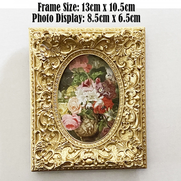 Style 45 6x4 Inch Freestanding Portrait Photo Frame