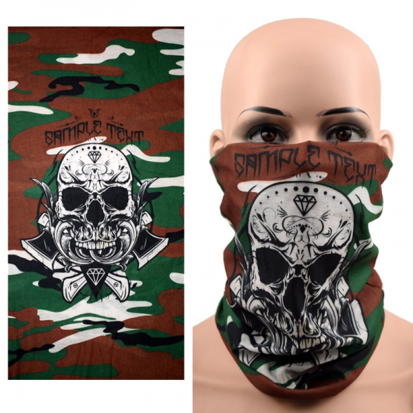 Skeleton Skull Camouflage A Multifunctional Face Masks
